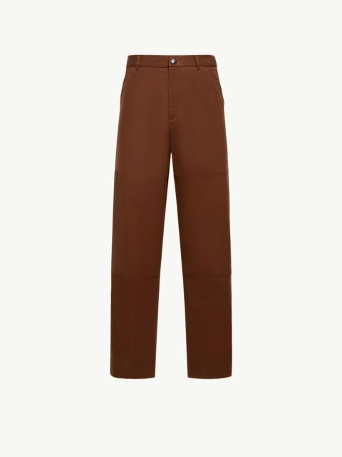 Moncler Cotton Gabardine Pants