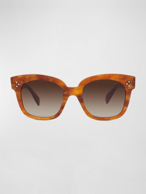 CELINE Square Gradient Acetate Sunglasses