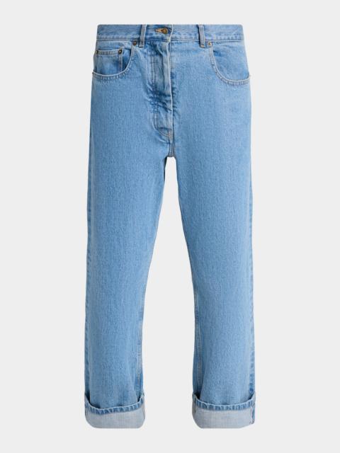 Thom Browne Washed Classic 5-Pocket Selvedge Jeans