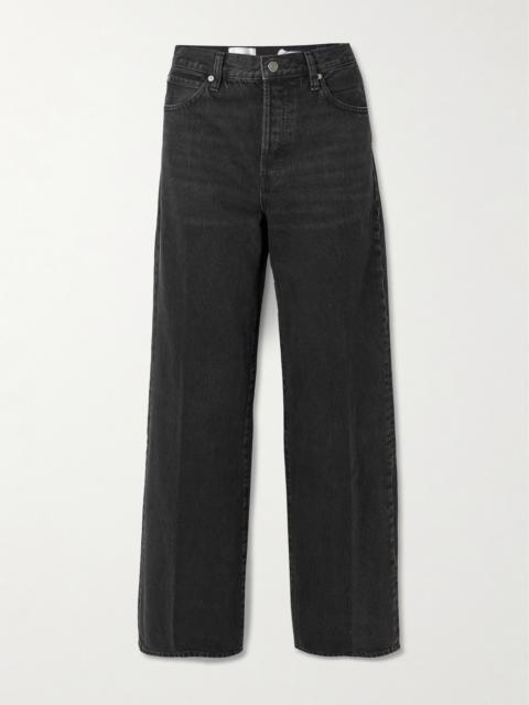 FRAME The Collegiate High-rise Wide-leg Jeans