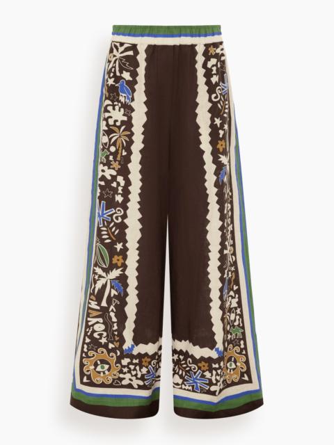 ALÉMAIS Maroc Relaxed Pant in Multi
