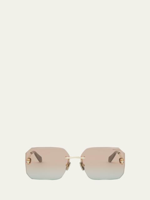 BVLGARI Serpenti Forever Square Sunglasses