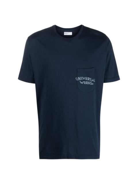 Universal Works graphic-print short-sleeved T-shirt