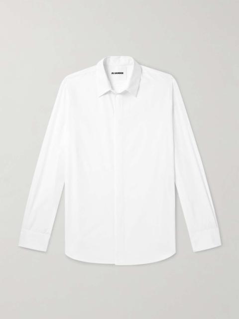 Jil Sander Organic Cotton-Poplin Shirt