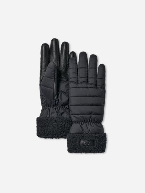 UGG ® Women's AW ®fluff Cuff Glove in Black