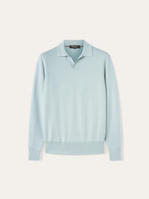Loro Piana Buttonless Polo-shirt