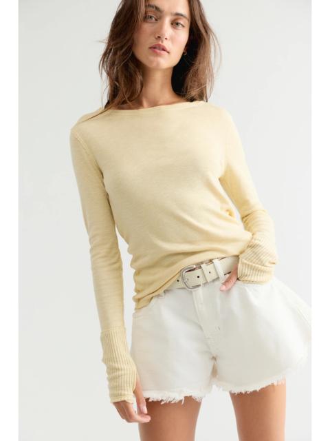 FREE PEOPLE We The Free Tinsley Long Sleeve Top