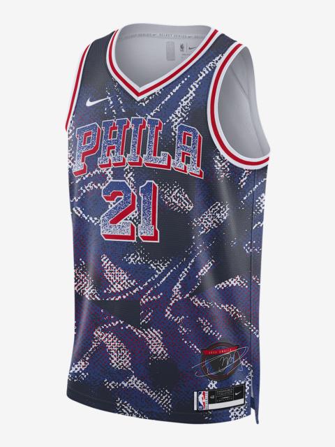 Nike Joel Embiid Philadelphia 76ers 2025/26 Select Series Men's Nike Dri-FIT NBA Swingman Jersey