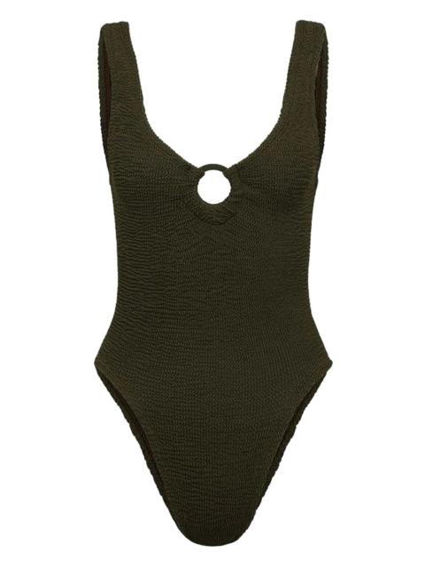 Hunza G Celine ring-detail swimsuit