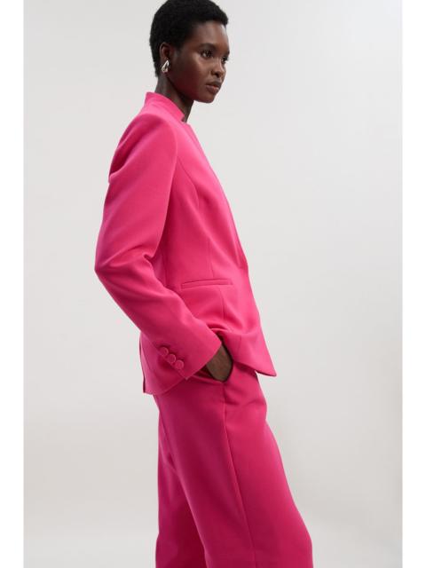 KAREN MILLEN Compact Stretch Tailored Single Breasted Blazer