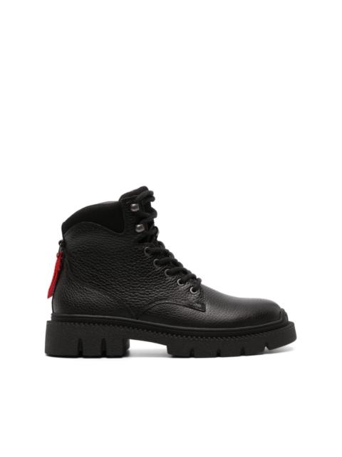 D-Troit leather boots