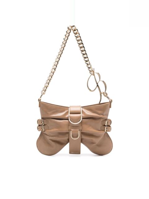 medium Butterfly leather shoulder bag