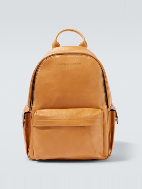 Brunello Cucinelli Leather backpack