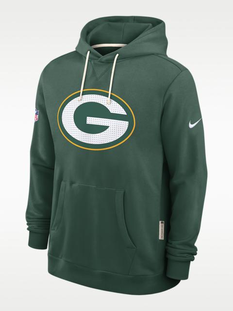 Nike Green Bay Packers Initial Home Sideline Men's Nike Dri-FIT NFL Pullover Hoodie