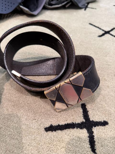 Dior Dior SS07 Metal Python Belt by Hedi Slimane