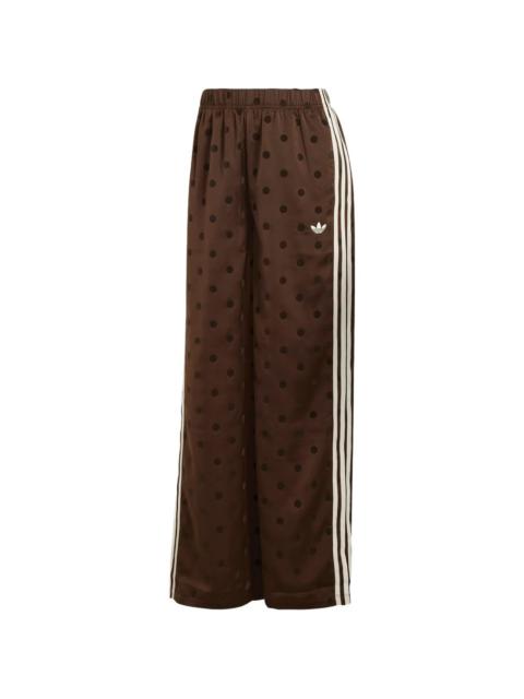 adidas polka-dot track pants