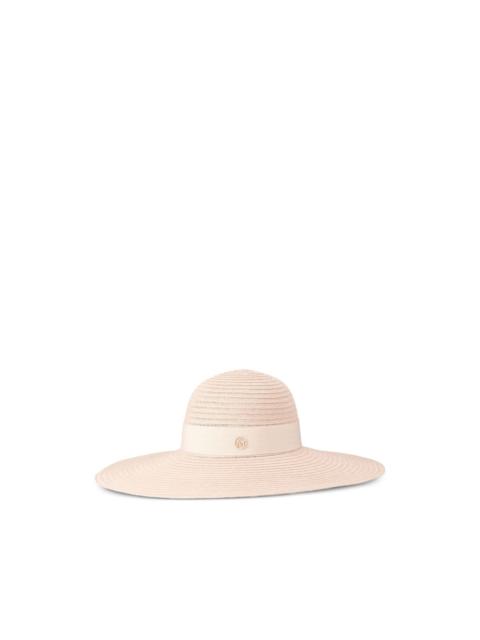 MAISON MICHEL Blanche wide-brim hat