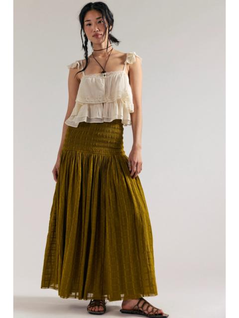 FREE PEOPLE Raven Solid Convertible Maxi Skirt