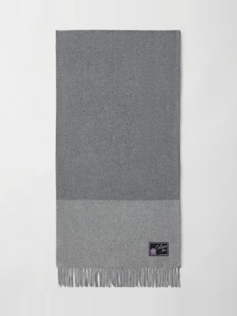 CELINE BICOLOR CASHMERE SCARF