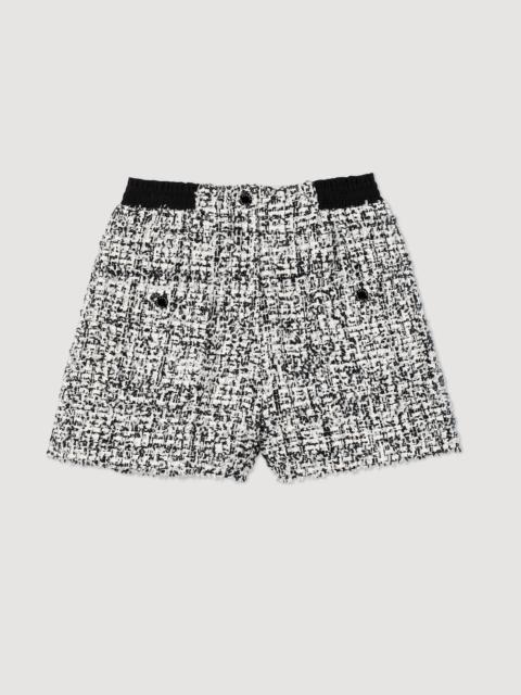 Sandro Tweed shorts