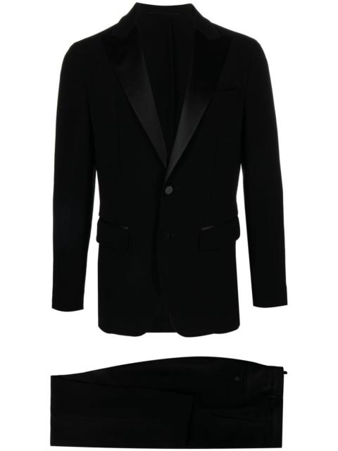 DSQUARED2 silk-trim two-piece suit