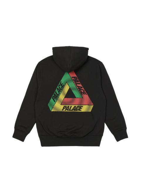PALACE SWIRL TRI-FERG HOOD BLACK