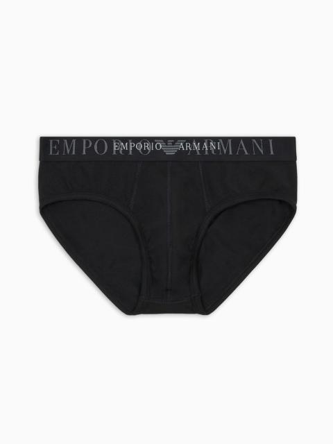 EMPORIO ARMANI ASV The New Icon organic-cotton briefs