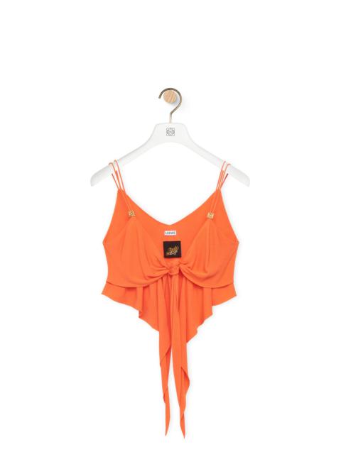 Loewe Double layer top in viscose