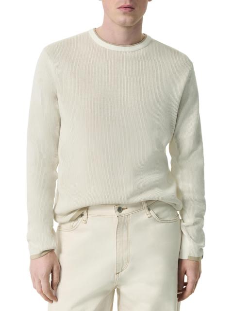rag & bone Men's Harvey Crewneck Sweater - Ivory