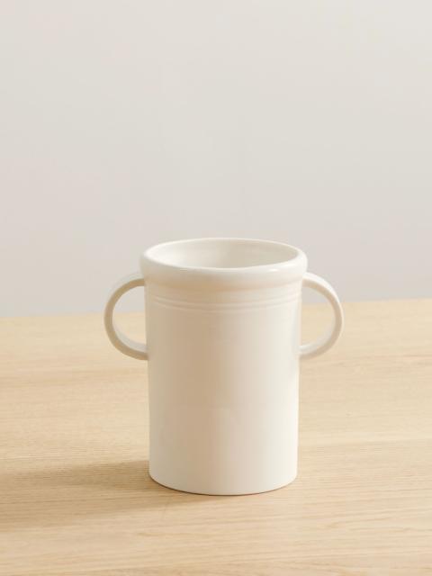 Brunello Cucinelli Ceramic vase White