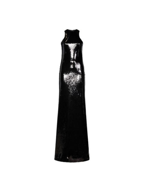 MÔNOT sequin-embellished gown