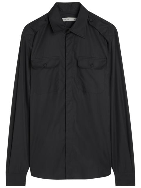 AARON ESH Aaron Esh Military Cotton-poplin Shirt