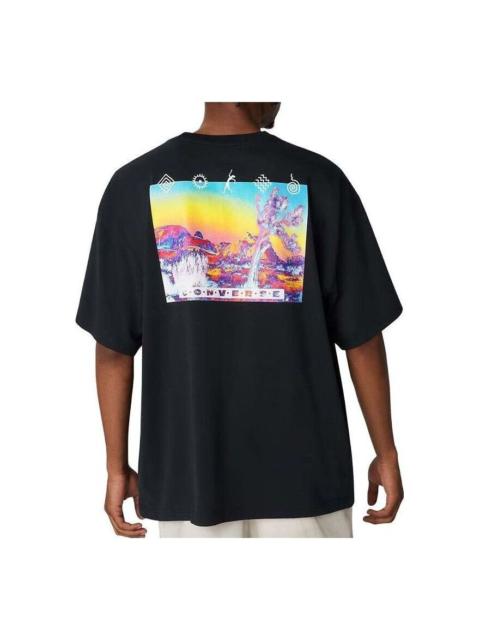 Converse Inverted Desert Graphic T-Shirt 'Black' 10023994-A01
