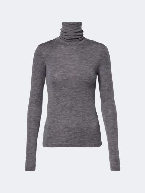 RÓHE Wool jersey turtleneck top