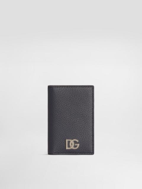 Dolce & Gabbana Card holder in calfskin with logo