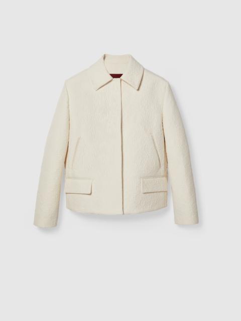 Textured cotton jacket