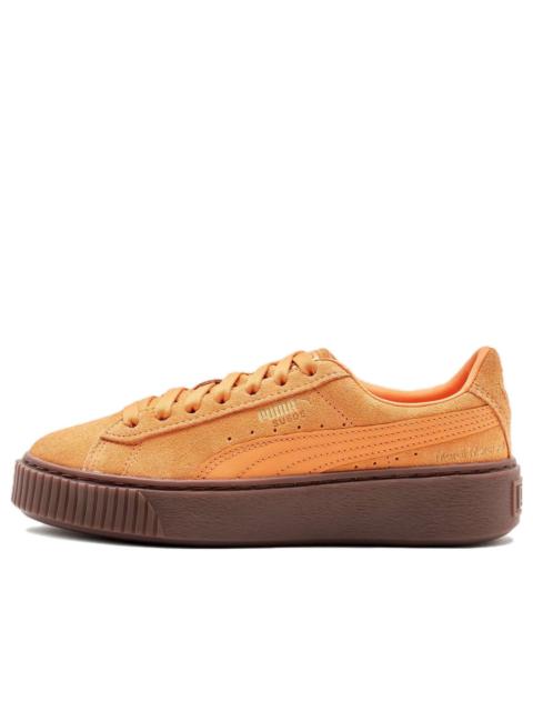 PUMA PUMA x Mardi Mercdi 스웨이드 플랫폼 '오렌지 브라운'396259-02