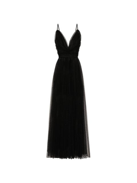 Dolce & Gabbana flocked tulle gown