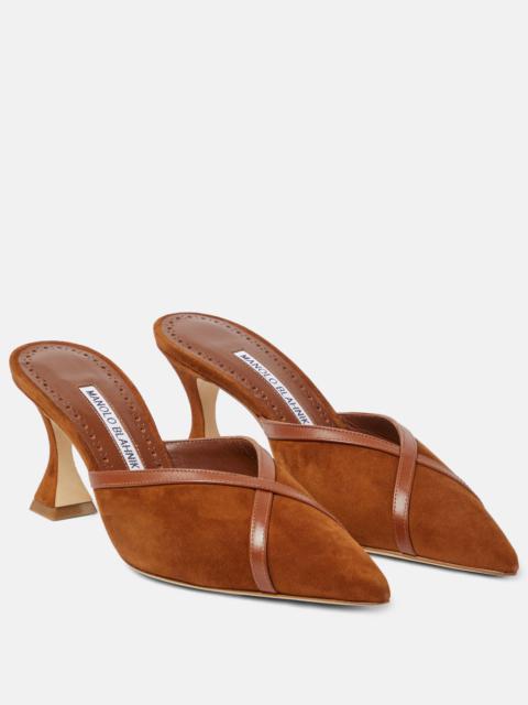 Sahsia suede mules