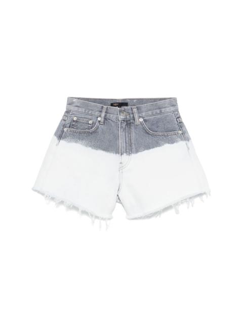 maje dip-dye shorts