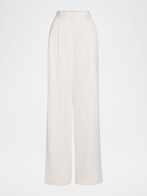 TWP Hudson St Pants in Coated Viscose Linen