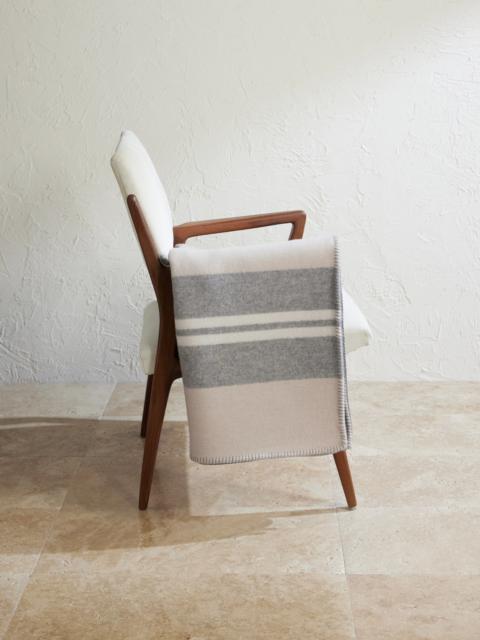 Brunello Cucinelli Striped Cashmere Throw