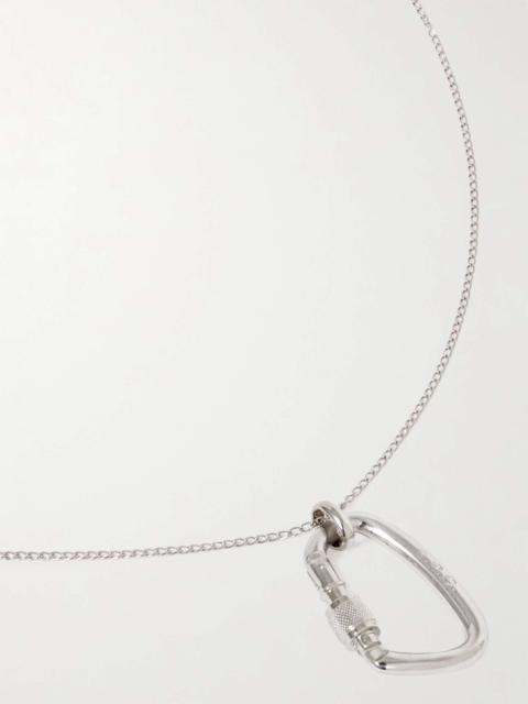 A.P.C. Silver-Tone Pendant Necklace