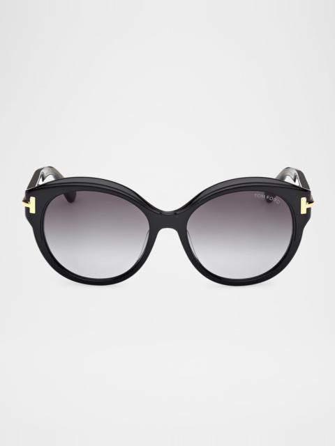 TOM FORD Icon Collection Round Sunglasses