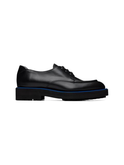 Lanvin Black Soft Leather Derbys