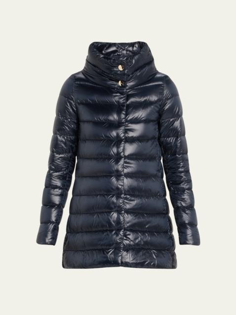 Amelia Ultralight A-Line Puffer Jacket