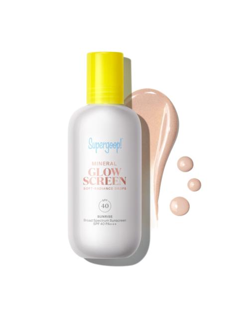 Supergoop Mineral Glowscreen Soft-Radiance Drops SPF 40