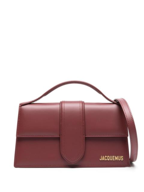 JACQUEMUS medium Bambino leather bag