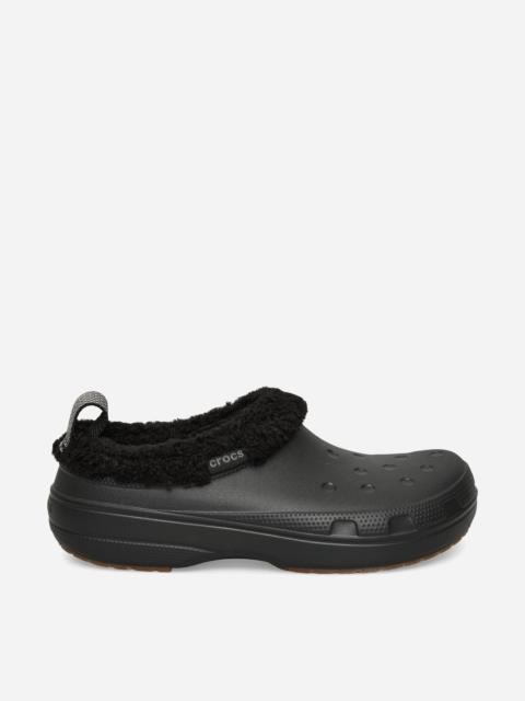 crocs Classic Lined Shorty Clogs Black