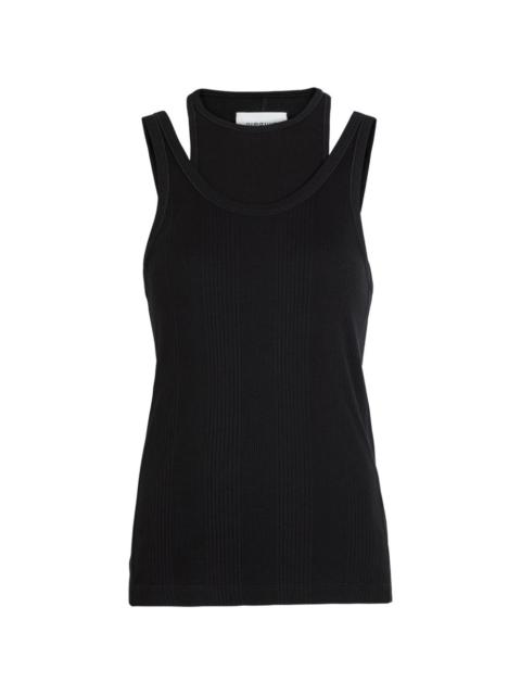 armarium layered-design tank top